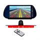 7'' Car Rear View Mirror Monitor Brake Light Backup Camera KIT For Benz Sprinter