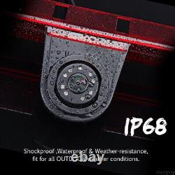 7'' Car Rear View Mirror Monitor Brake Light Backup Camera KIT For Benz Sprinter