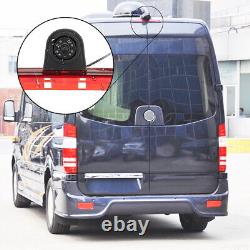 7'' Car Rear View Mirror Monitor Brake Light Backup Camera KIT For Benz Sprinter