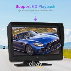 7 Carplay Wireless Backup Rear View Camera System Kit Monitor For RV Truck Bus