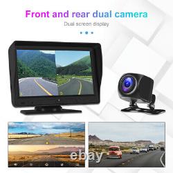 7 Carplay Wireless Backup Rear View Camera System Kit Monitor For RV Truck Bus