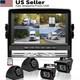 7'' DVR Car Monitor Backup Camera HD Reversing Cam Kit for Truck/Trailer/RV/Bus