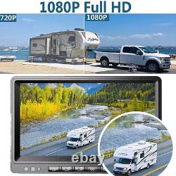 7'' DVR Car Monitor Backup Camera HD Reversing Cam Kit for Truck/Trailer/RV/Bus