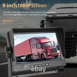 7 DVR Monitor 4x AHD 360 View 1080P Side Rear View Backup Cameras 32GB Truck Rv