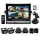 7 DVR Monitor Rear Side View Backup Camera 1080P Reverse for RV/Snow PlowithVan