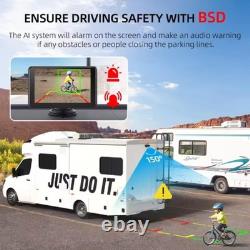 7'' DVR Wireless Monitor Touch Screen Solar Magnetic Camera Rear View Backup Kit 7'' DVR Wireless Monitor Touch Screen Solar Magnetic Camera Rear View Backup Kit