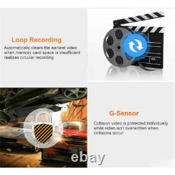 7 Dash DVR Monitor Record Front Rear Side View Back up Camera for Bus RV Truck