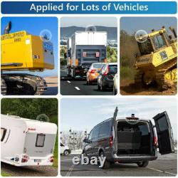 7 Dash DVR Monitor Record Front Rear Side View Back up Camera for Bus RV Truck