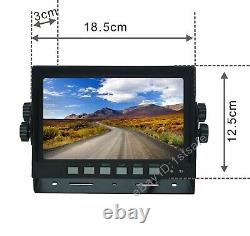 7 Digital Rear View Backup Reverse Camera System For, Truck, Farm, Skid Steer