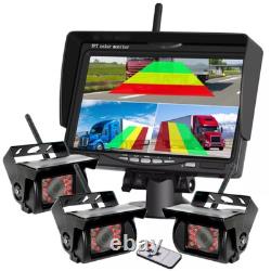 7 Digital Wireless Monitor BSD Backup Camera Rear View for Truck RV Car Camper