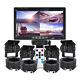 7 HD Monitor+4X Backup Rear View Camera System Night Vision For RV Truck Bus