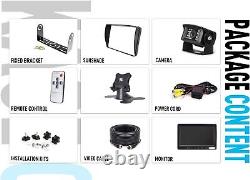7 Inch Reverse Camera Car Back Up Camera System 1080P HD Monitor For RV Truck