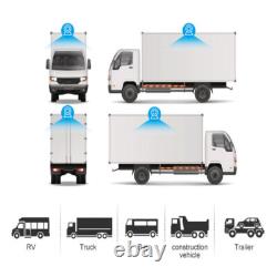 7'' Magnetic Wireless Digital DVR Monitor Backup Rear View Recharge Camera 4CH