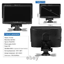 7 Monitor Brake light Backup Camera for Chevy Express GMC Savana Rear View