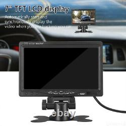7 Monitor Car IR Brake Light Backup Camera Kit For Chevy Express GMC Savana Van
