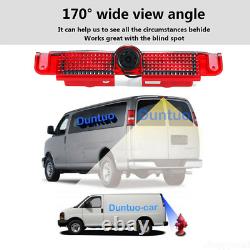 7 Monitor Car IR Brake Light Backup Camera Kit For Chevy Express GMC Savana Van