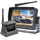 7 Monitor Solar Wireless Magnetic Backup Camera Rear View for Car RV Trailer