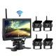 7 Monitor Wireless Rear View Backup Camera Night Vision System for Car RV Truck