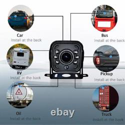 7 Quad DVR Monitor Rear Side View Backup Camera 1080P Reverse For RV Bus Truck