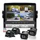 7 Quad DVR Monitor Rear View Backup Camera 1080P Reverse For RV Bus Truck VAN