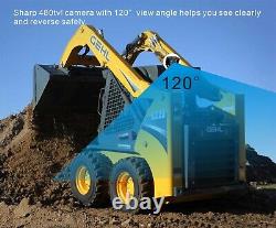 7 Rear View Backup Reverse 2-camera System For Skid Steer, Box Truck, Motorhome
