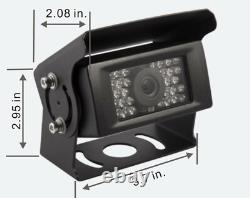 7 Rear View Backup Reverse Camera System For Skid Steer, Rv, Forklift, Heavy Truck
