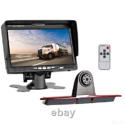 7 Rear View Monitor+IR Backup 3rd Brake Light Camera for Mercedes-Benz Sprinter