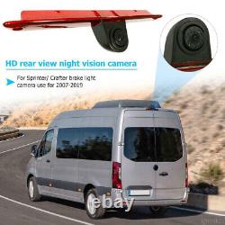 7 Rear View Monitor+IR Backup 3rd Brake Light Camera for Mercedes-Benz Sprinter