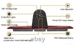 7 Rear View Monitor+IR Backup 3rd Brake Light Camera for Mercedes-Benz Sprinter