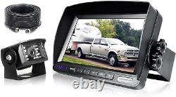 7 Wired Rear Camera Car Monitor Rear View Back Up Camera System for RV Truck