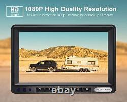 7 Wired Rear Camera Car Monitor Rear View Back Up Camera System for RV Truck