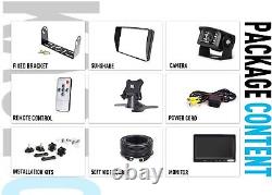 7 Wired Rear Camera Car Monitor Rear View Back Up Camera System for RV Truck