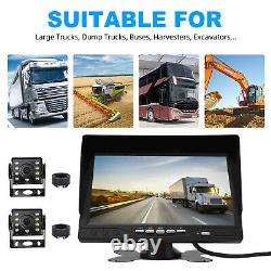7 Wireless Backup Rear View Camera System Monitor Night Vision For RV Truck Bus