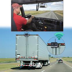 7'' Wireless DVR Monitor 4 Reverse Backup Wifi Camera Rear View For Truck Bus RV
