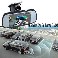 7'' Wireless DVR Monitor AHD Rear View Backup Camera For Truck Bus RV Car Van