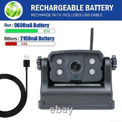 7 Wireless Monitor Rear View Backup Camera Reversing Kit For Truck Rv Boats Van