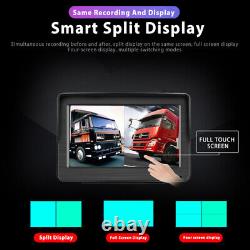 7-inch HD Car Monitor Rear View Backup Camera Parking System Record Waterproof