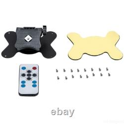9Quad Monitor 4x 4PIN Side Rear View Backup Camera Kit For Truck Caravan SUV