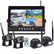 9 DVR Digital Wireless Monitor 1080P Backup Rear View Camera for Truck Trailer
