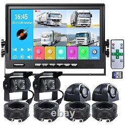 9 DVR Monitor MP5 USB 360 Rear View Backup Camera 12-36v For Truck Caravan Kit