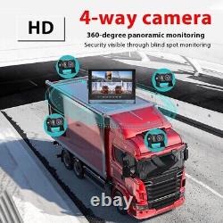 9 DVR Monitor MP5 USB 360 Rear View Backup Camera 12-36v For Truck Caravan Kit