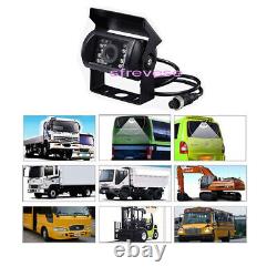 9 IPS 4CH Split Monitor+ 4 x 18LED AHD 1080P Car Rear View Backup Camera SD DVR