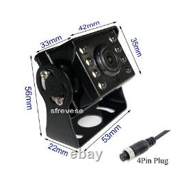 9 IPS 4CH Split SD DVR Monitor+ 4 x 4Pin AHD 1080P Car Rear View Backup Camera