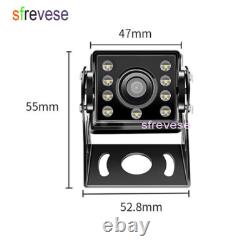9 IPS Split Monitor+2 x 4Pin AHD 1080P Front Car Rear View Backup Camera SD DVR