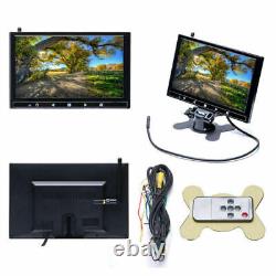 9 Monitor+4X Wireless HD Rear View Backup Cameras For RV Truck Bus Trailer kit