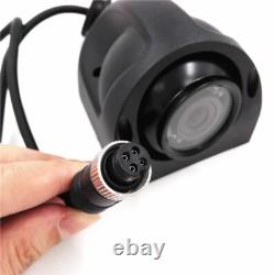 9 Monitor 4x Side Rear View Backup Cameras 2x 10+2x 20m Video Cables Truck Rvs