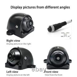 9 Quad DVR Monitor Rear View Backup Camera Reverse for Truck Bus Trailer RV Car