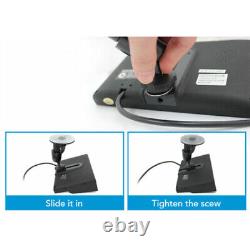 9 Quad Split Monitor Car Rear View Backup Reversing Camera For Truck Bus Van Rv