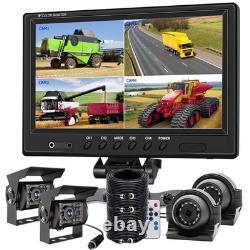 9 Split Monitor Rear View Backup Camera For Truck Caravan Reversing Rear View