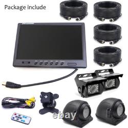 9 Split Monitor Rear View Backup Camera For Truck Caravan Reversing Rear View